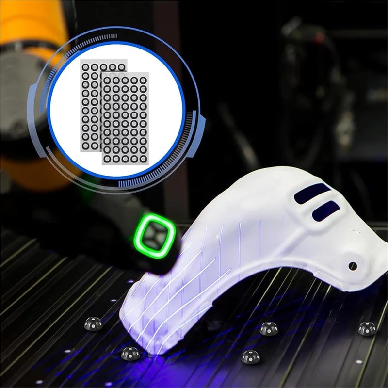 Scanner Portable, 6pcs 3D Scanner Reflective Dots, Brightness Markers for Teachers,Classroom - Image 3