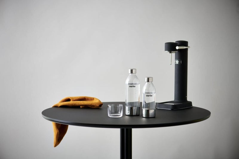 Aarke Carbonator 3, Sparkling Water Maker with 2 x PET Bottles 800ml, Matte Black Finish - Image 5