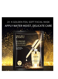 Zozu 6 Packs Moisturizing Faical Mask For Repair  Brighten Smooth Skin  - Image 4