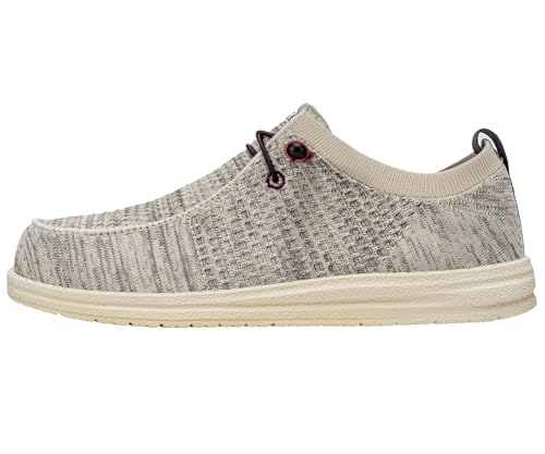 LARNMERN Slip On Steel Toe Loafers Women Work Safety Shoes Lightweight Comfortable Walking Sneakers(7 Women, Champagne) - Image 2
