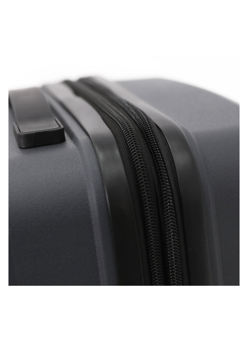 GIORDANO - Unbreakable Hardshell PP Luggage Trolley Bag 20 inch Cabin Size With Double Spinner Wheels,Grey - Image 1