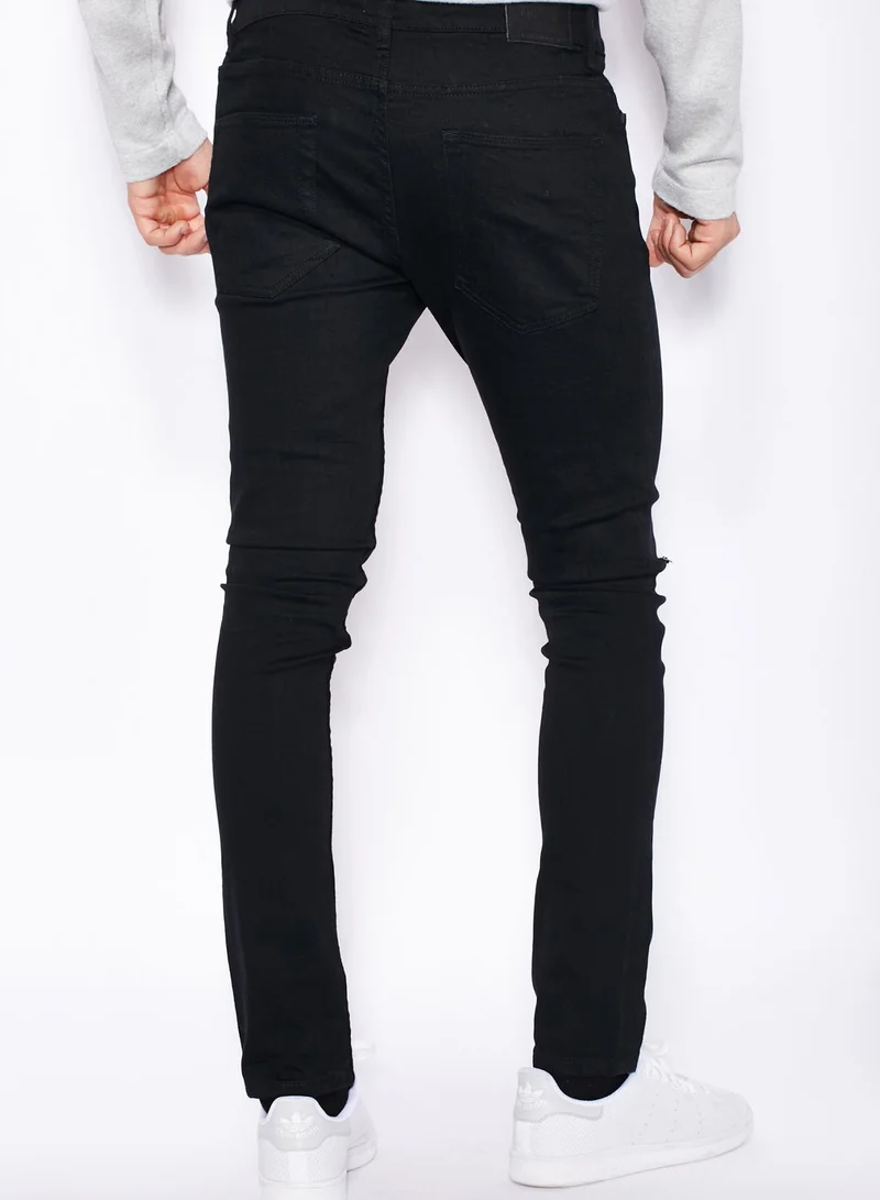 Only & Sons Extreme Skinny Fit Knee Cut Jeans
