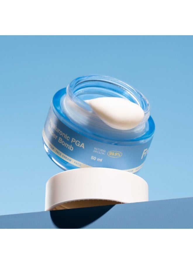 Freshly Hyaluronic PGA Water Bomb Moisturizing Cream 50ml - Image 3