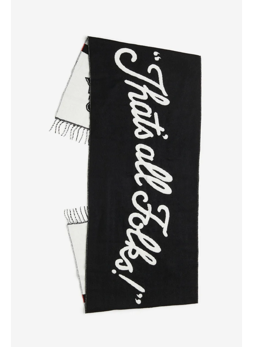 H&M Jacquard-Weave Scarf