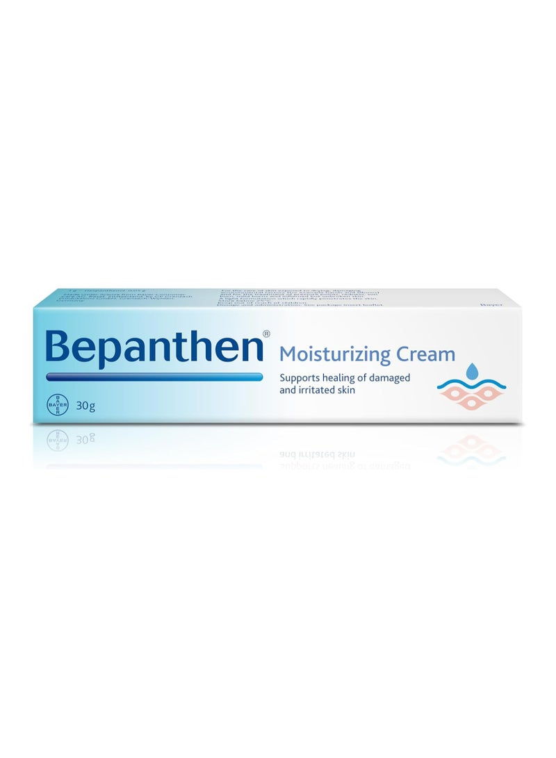 Bepanthen Skin Moisturizer Cream 30g | Daily Hydrating Cream with Pro-Vitamin B5 | Repairs, Soothes & Protects Dry, Sensitive or Irritated Skin | Dermatologist Recommended - Image 2