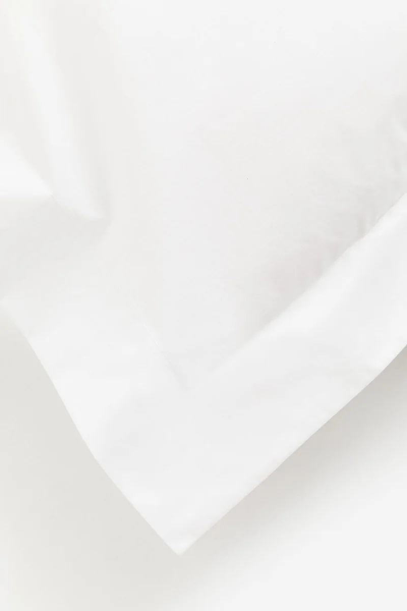 H&M Cotton percale pillowcase