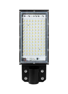 NIBEMINENT 100W Street Light with Mounting Bracket Black/White  - Image 1