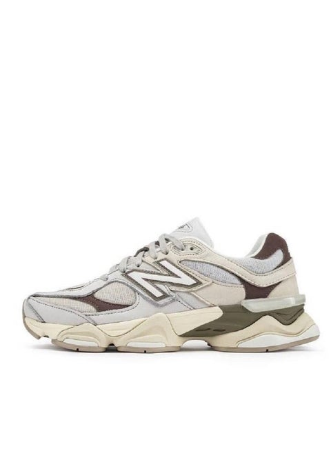 9060 Casual Sneakers Light Gray/Burgundy