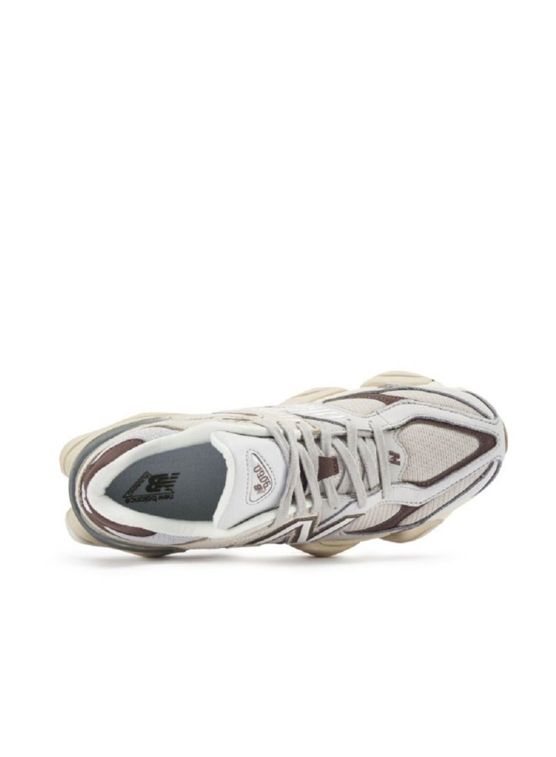 9060 Casual Sneakers Light Gray/Burgundy