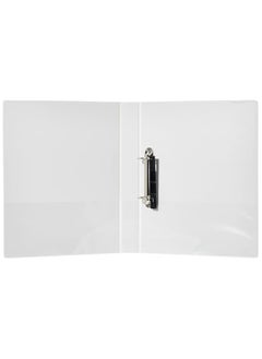 Deli Deli 1in 2D White Ring Binder 5610N  - Image 2