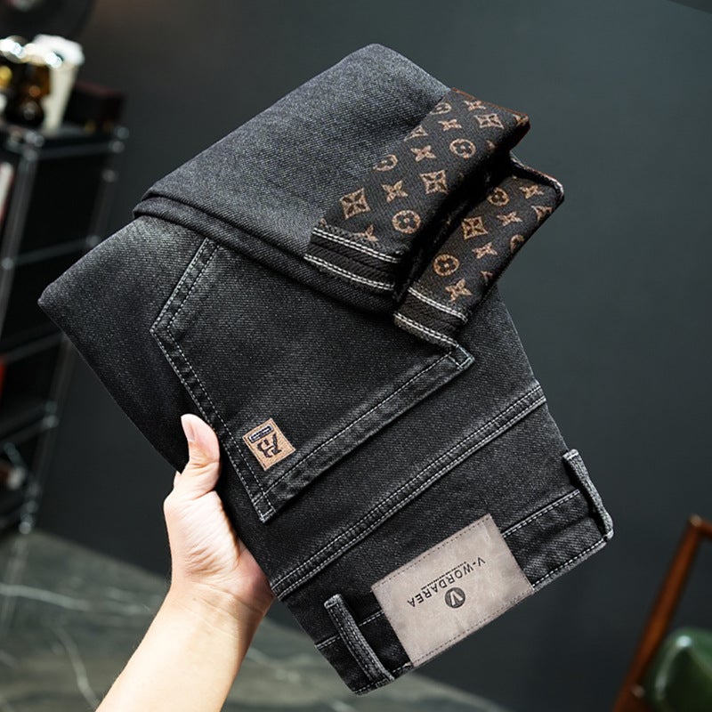 Unisex Casual Daily Denim Jeans - Image 4
