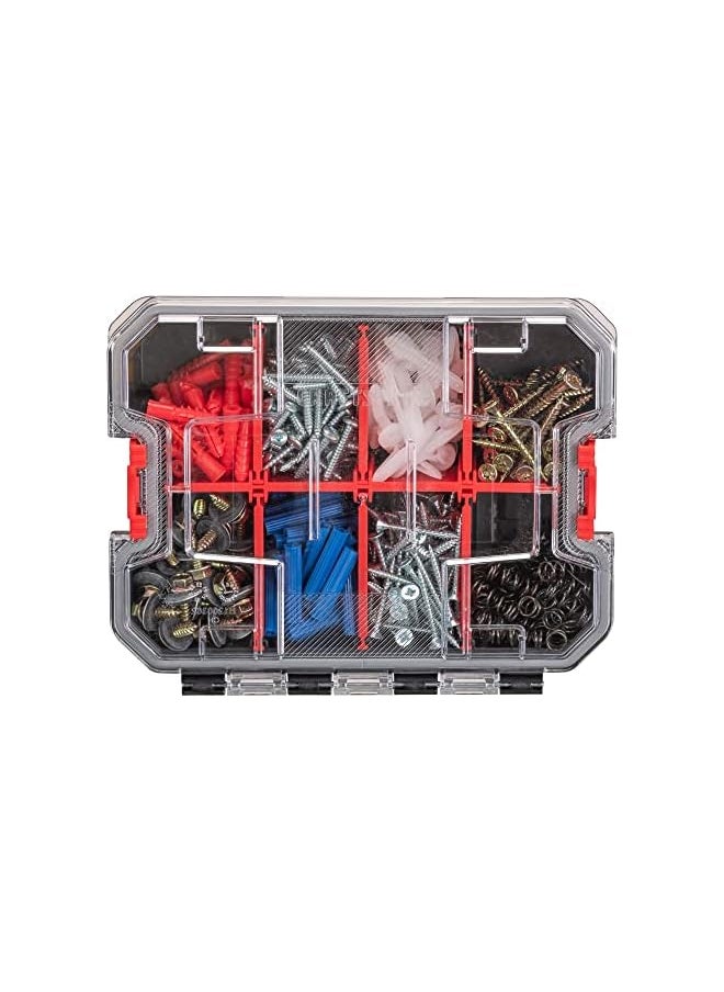 CRAFTSMAN VERSASTACK Storage Organizer, Small Parts Organizer, 8 Compartments, Lid Includes Secure Latch (CMST17827) - pzsku/ZA0174E0255162BC8B4DCZ/45/_/1741459673/00c9a1ef-8f59-4b9a-ac9f-8a711b898710