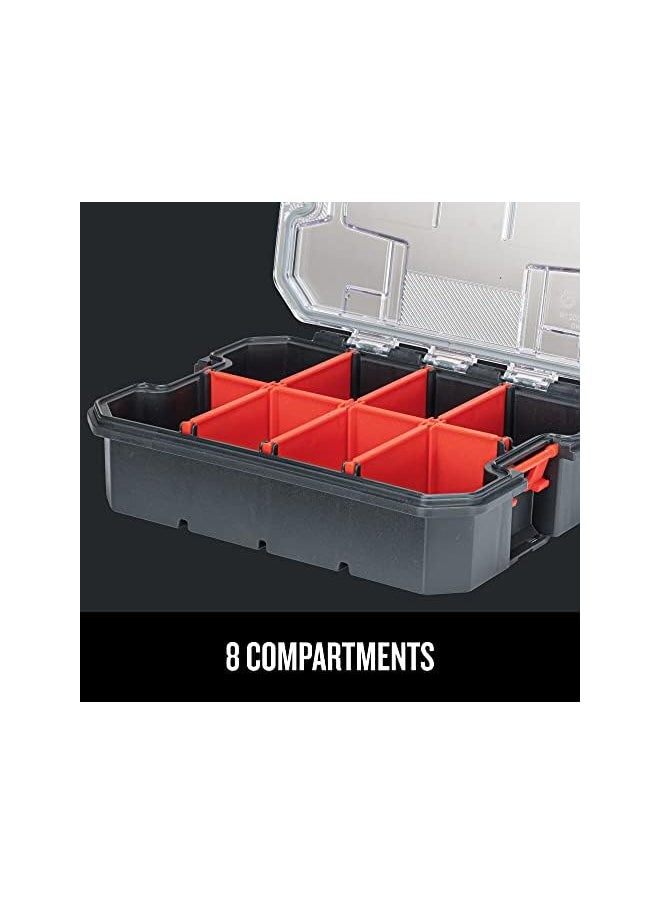 CRAFTSMAN VERSASTACK Storage Organizer, Small Parts Organizer, 8 Compartments, Lid Includes Secure Latch (CMST17827) - pzsku/ZA0174E0255162BC8B4DCZ/45/_/1741459675/47f384ba-23a8-4907-8221-b891b92c5377