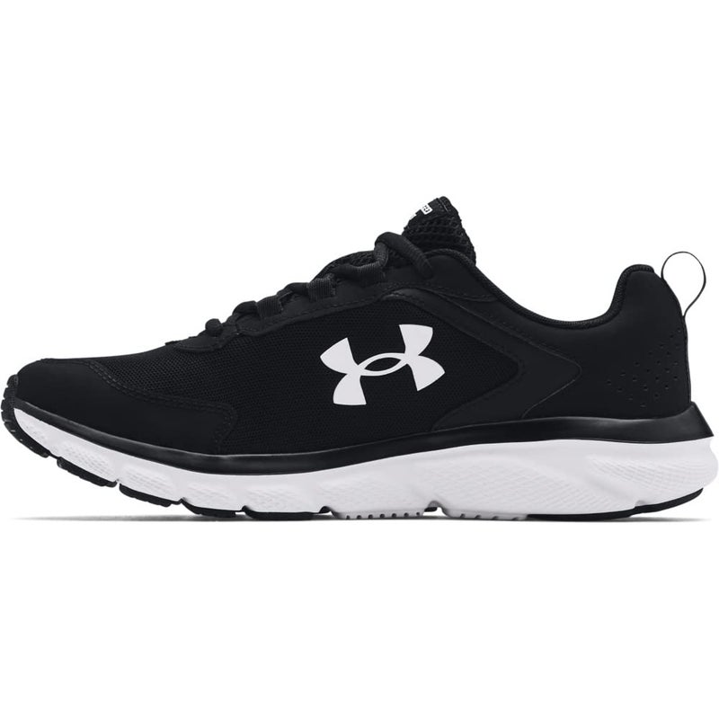 UNDER ARMOUR أندر أرمور شحن الرجال 9، أسود (001)/أبيض، 9 عريض جداً أمريكي - Image 1