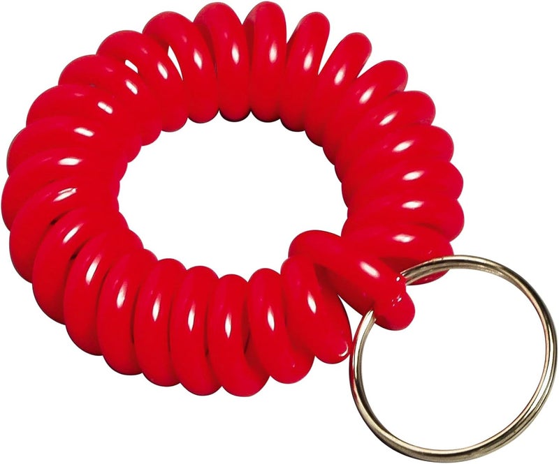 Baumgartens Wrist Coil Key Chain Translucent Assorted Colors - Image 2