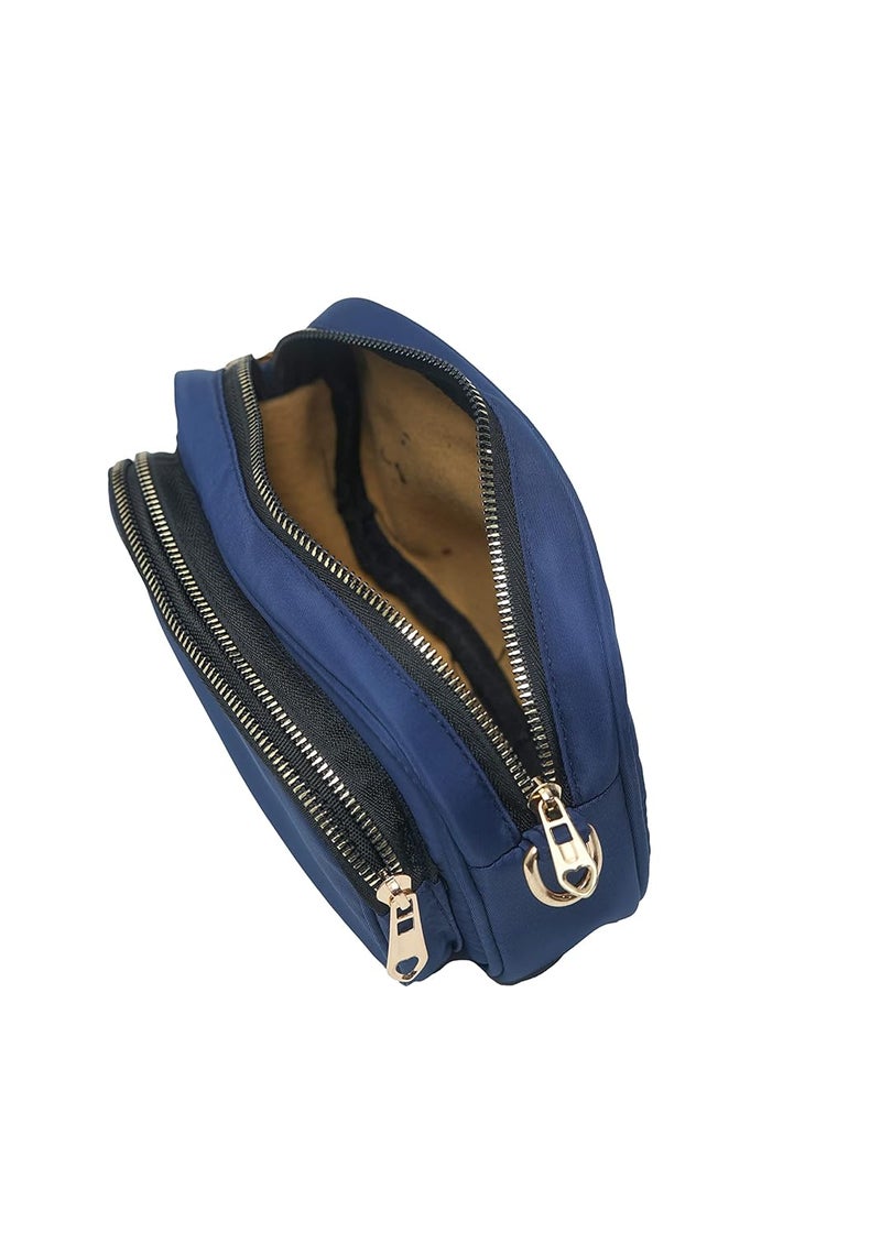 Donicy Women's Stylish Parachute Camera Design Sling Bag, Blue - Image 4