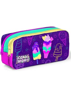 Purple Pink Ice Cream Patterned Girl Thermal Insulated Lunch Bag and Pencil Case Set - pzsku/ZA017E789A8033238248EZ/45/_/1735942372/481ab201-5561-4ad0-85bd-ce502d6601a6