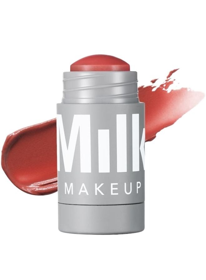 MILK MAKEUP MILK MAKEUP Lip + Cheek Cream Blush Stick Quirk 6g – Spiced Rose Multi-Use Non-Comedogenic Stick for Lips & Cheeks  - Image 1