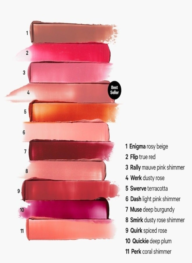 MILK MAKEUP Lip + Cheek Cream Blush Stick Quirk 6g – Spiced Rose Multi-Use Non-Comedogenic Stick for Lips & Cheeks