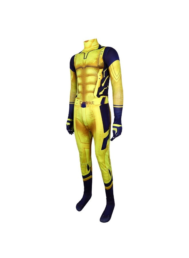 Halloween Cosplay Costumes Of Deadpool And Wolverine From The Movie - Image 3