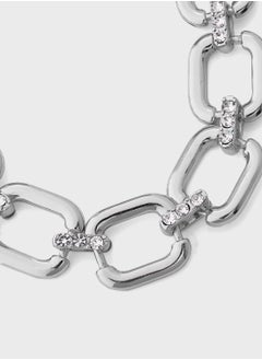 Ella Limited Edition Diamante Chunky Chain Necklace  - Image 2