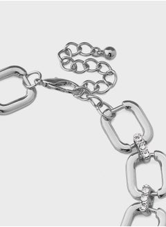 Ella Limited Edition Diamante Chunky Chain Necklace  - Image 3