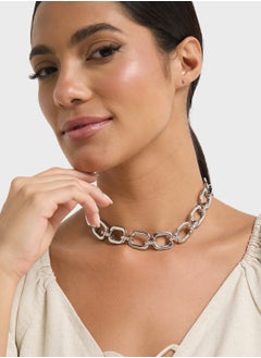 Ella Limited Edition Diamante Chunky Chain Necklace  - Image 4