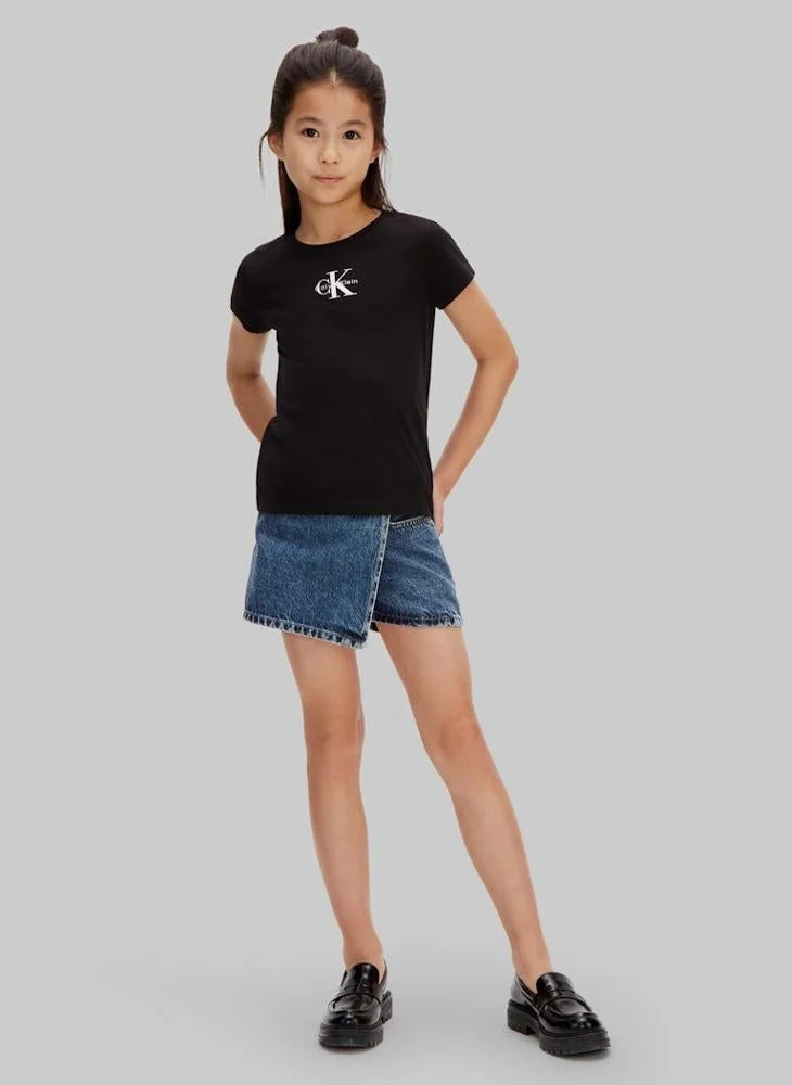 Calvin Klein Jeans  Monogram Logo T-Shirt for Women | Best Price UAE