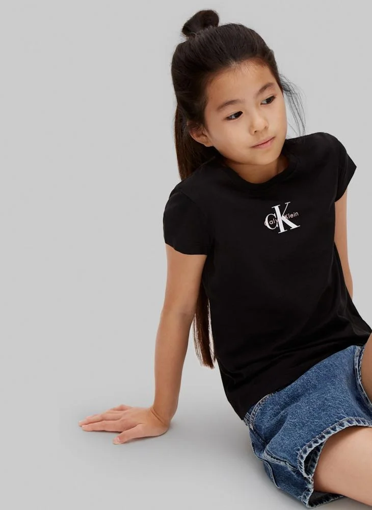 Calvin Klein Jeans  Monogram Logo T-Shirt for Women | Best Price UAE