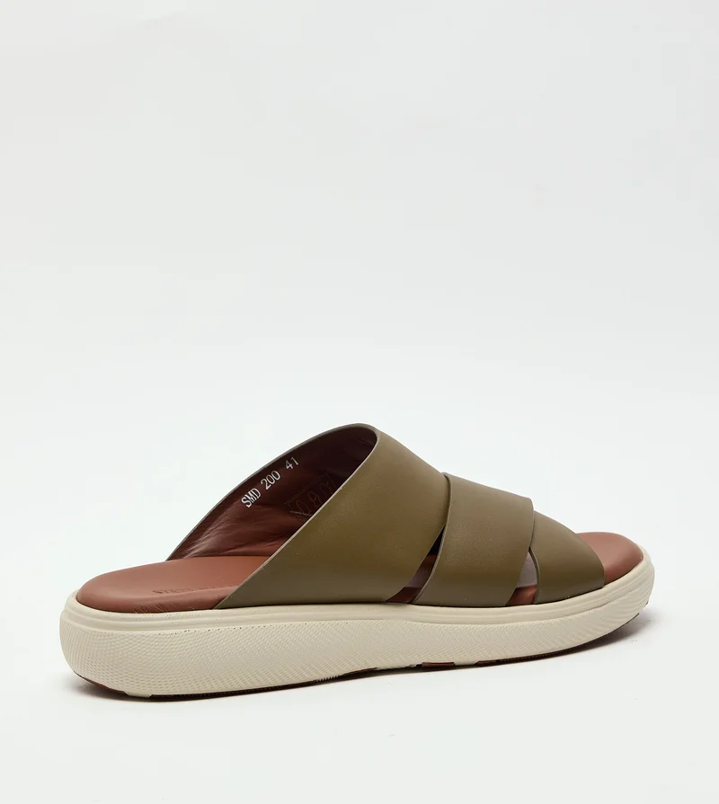 STEVE MADDEN  Arabic Sandal Olive Men's Sandals for Men | Best Price UAE