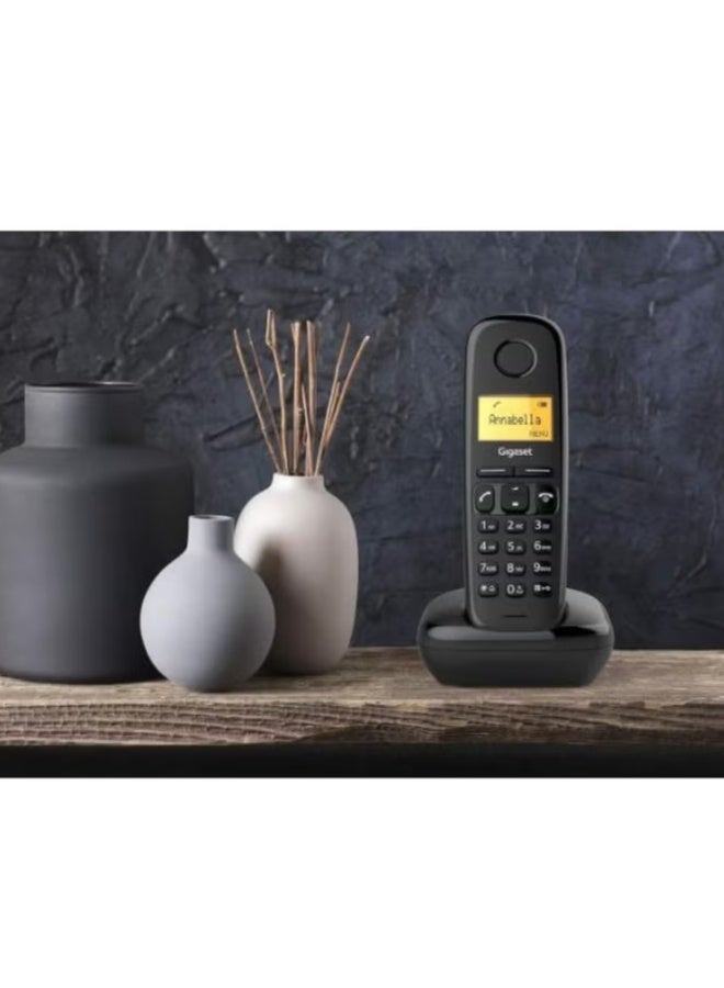 Gigaset A270 Cordless Phone with Backlit Graphic Display, Hands-Free Speaker, Long Battery Backup, Large Contact Storage & Easy Dial Buttons - Image 3