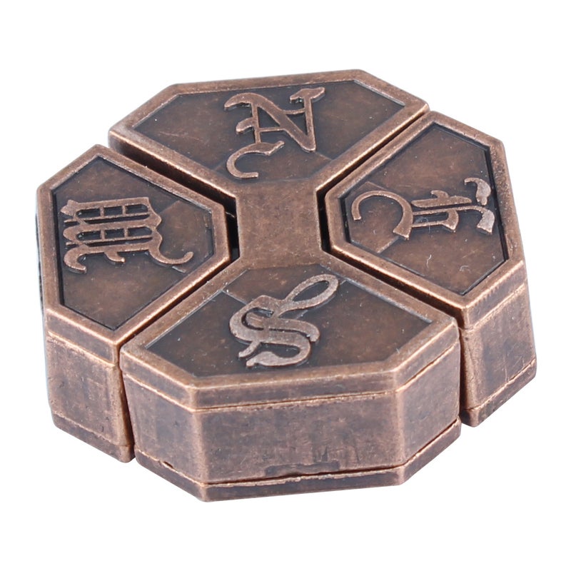Complete Set Magic Puzzle Brain-Teasing Magic Lock Adult High-Difficulty Nine-Link Puzzle Toy One-Piece Dropshipping Storage - Image 1
