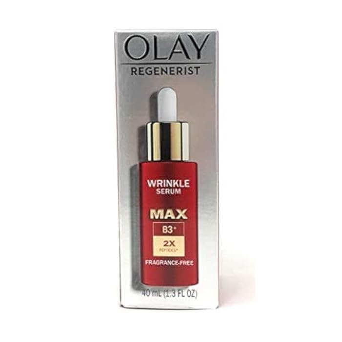Olay Niacinamide Serum MAX Wrinkle Reducing, Fragrance – Free, 1.3oz. (40 mL) - Image 1