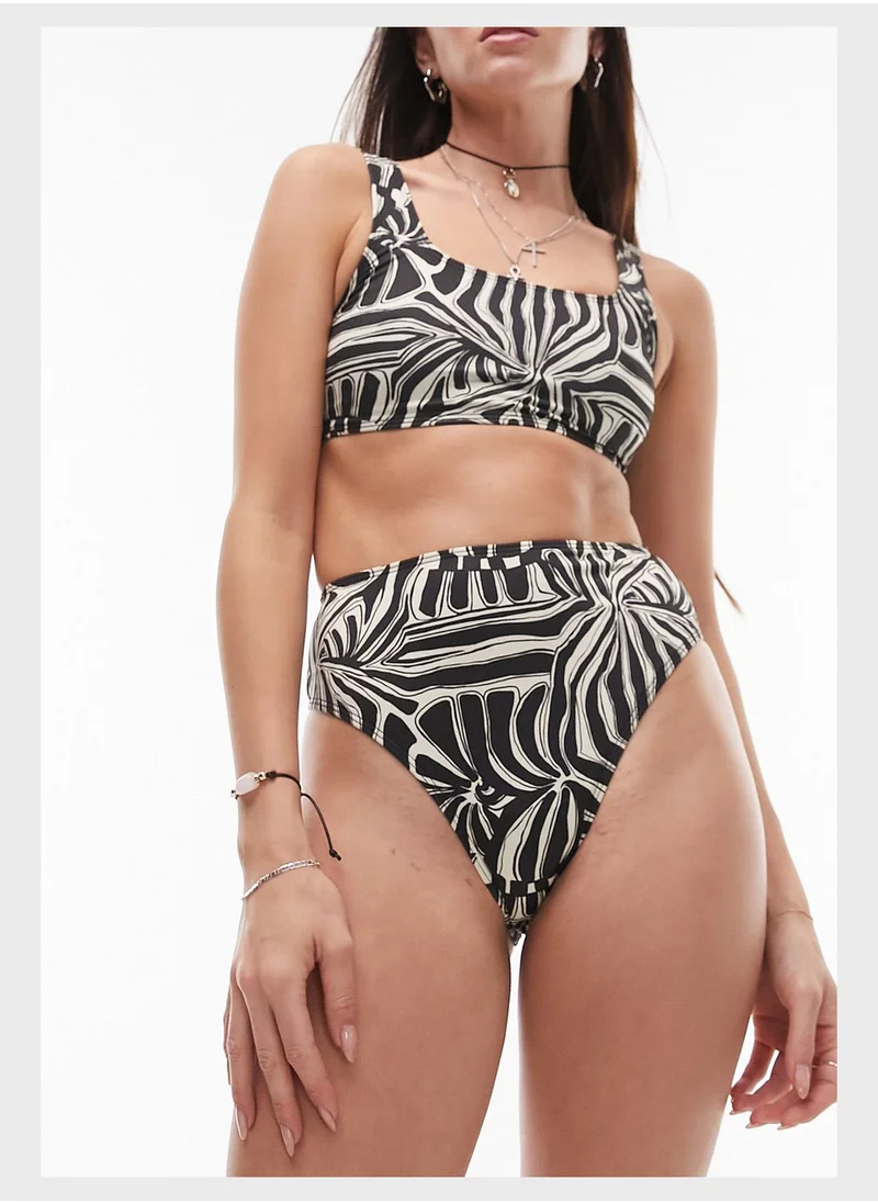 TOPSHOP High Waist Bikini Bottom