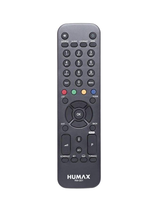 Humax Remote Control For Satellite Receiver Black