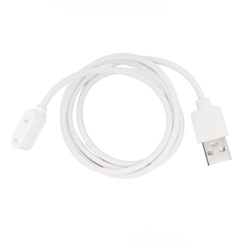 White Portable USB Clock Load Cable Fast Charging For Band 6 7 Wide Compatibility - Image 3