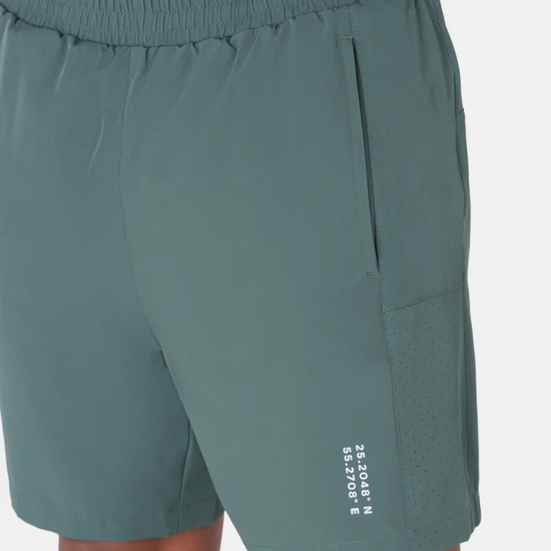 Sun and Sand Sports Green Men's Active Shorts for Men | Best Price UAE