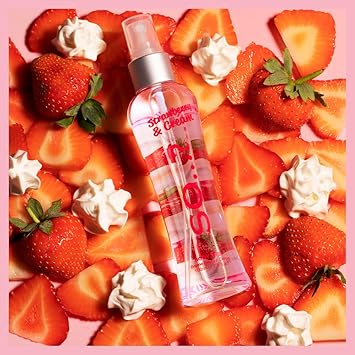 So..? Body Mist By So Womens Strawberry Cream Body Mist Fragrance Spray 100ml - Image 4