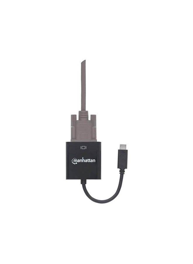 USB-C to VGA Converter USB 3.2 Gen 1 Type-C Male to VGA Female