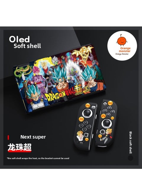 Digital Computer/game Console Protective Case - Transparent Acrylic Shell For Xbox Series X/s Playstation 5 Nintendo Switch-Product Color:6.2-inch Switch Version-Model:Black (Dragon Ball 30th Anniversary) 20220208