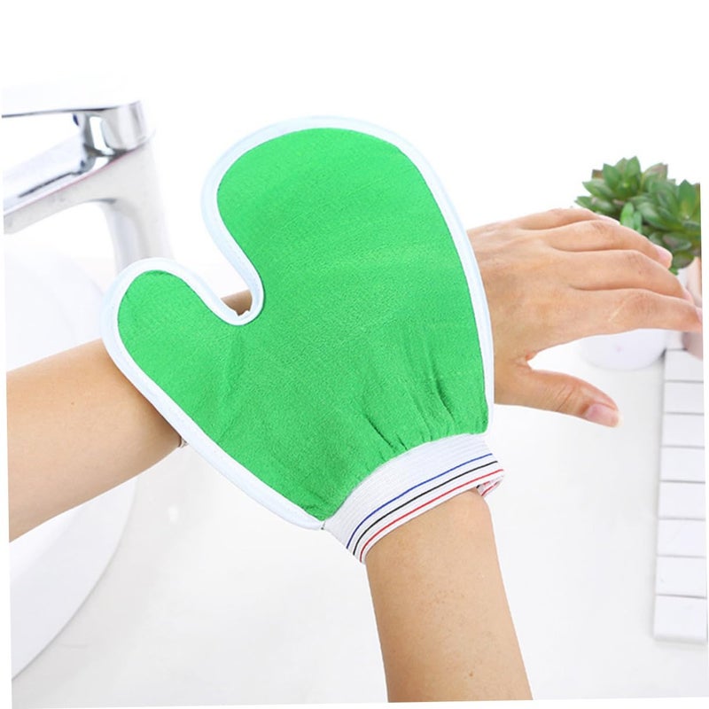 Exfoliating Scrubbing Gloves 5 Pack Textured Mitts For Body Bath Shower Spa Unisex - Image 4