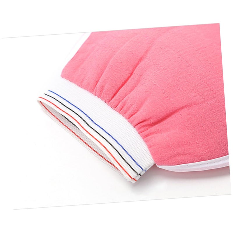 Exfoliating Scrubbing Gloves 5 Pack Textured Mitts For Body Bath Shower Spa Unisex - Image 3