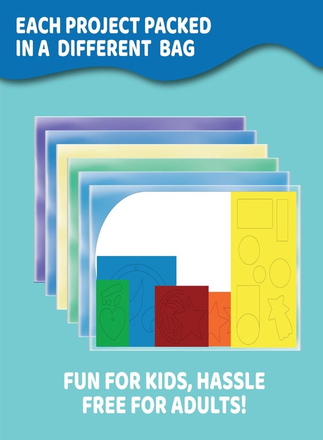 jackinthebox Hand Puppet Making Kit - 6 Sea Animals Felt Puppet Craft Kit for Kids, Creative DIY Arts & Crafts Kit Make Your Own Puppets for Storytelling Role Play, Great Craft Gifts for Kids Ages 4-8 - Image 3