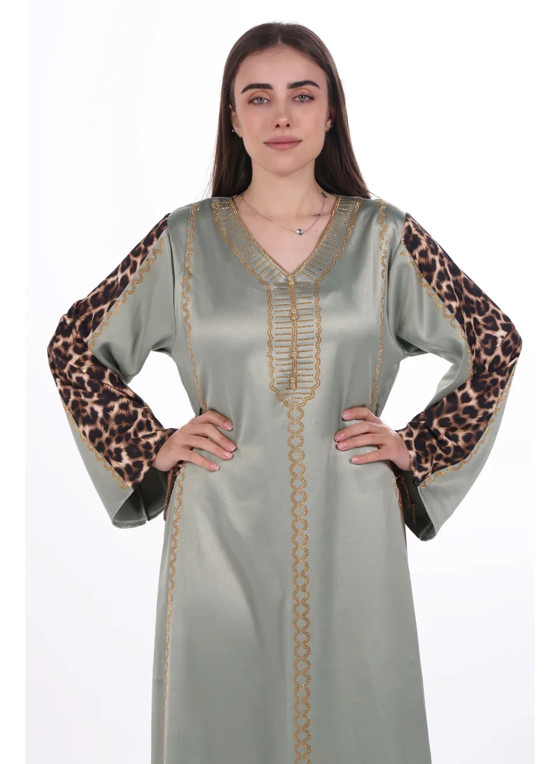 البنت الشرقية جلابية نسائية ساتان