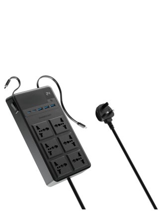 Black-6+5 ports - 2500W