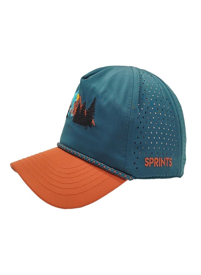 Sprints قبعة سبرينتس شبه المهيكلة ذات مشبك خلفي سهل التثبيت | خفيفة الوزن، سريعة الجفاف، قبعة رياضية، مقاس واحد، للجنسين (ساسكواتش) - Image 2
