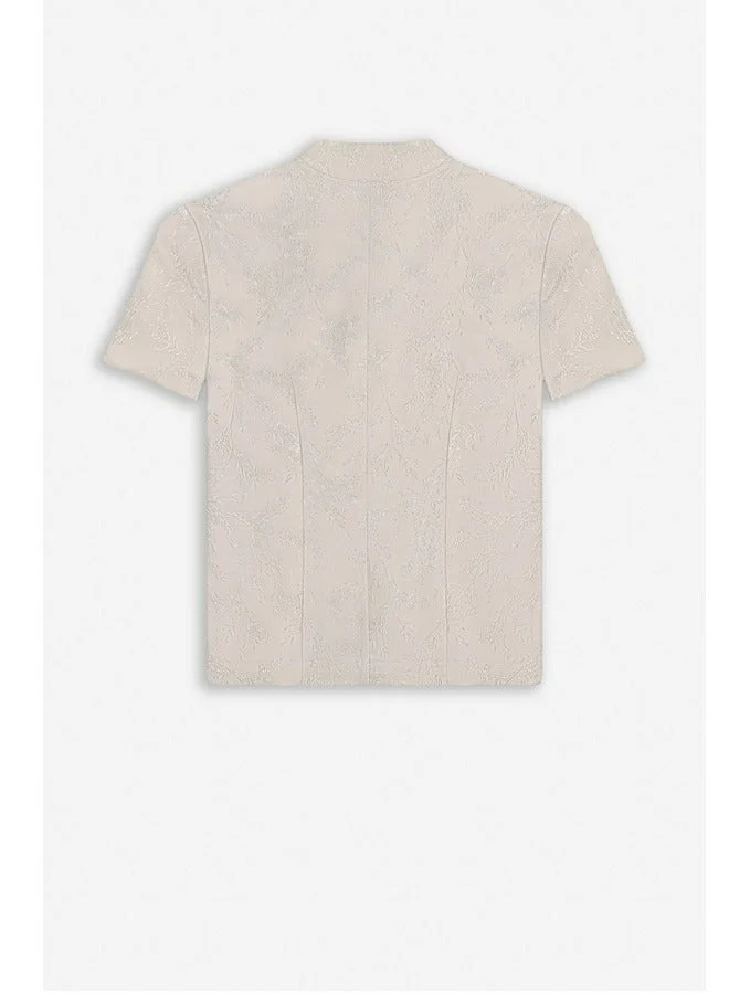 Nocturne Chinese Button Accessory Blouse
