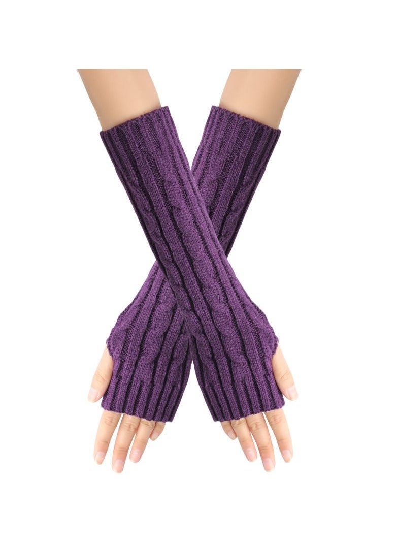 Loquat - Fingerless Cotton Polyester Gloves Sleeves - Image 1