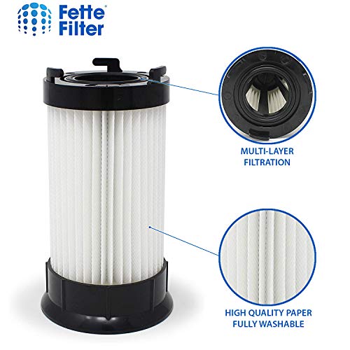 Fette Filter DCF-4 HEPA Replacement Filter Compatible with EUREKA Powerline Maxima LightSpeed & LightForce 4700-4770 Series High Performance HP5555 & 5500 Series part number 63073, 62132, DCF18, DCF-18, DCF-4. - Image 3