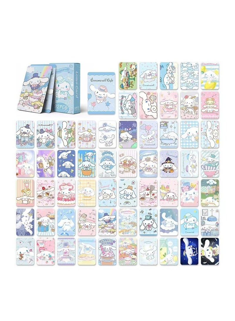 NIBEMINENT 92 قطعة بطاقات لومي كارتون سينامورول لهواة الجمع هدايا - Image 2